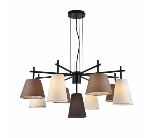 Подвесная люстра Indigo Abbinare 13032/9P Black