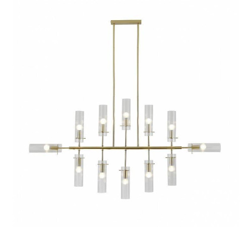 Люстра на штанге Indigo Saetta 11053/12R Gold