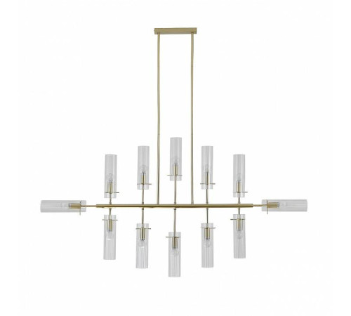 Люстра на штанге Indigo Saetta 11053/12R Gold