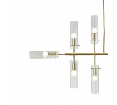 Люстра на штанге Indigo Saetta 11053/12R Gold