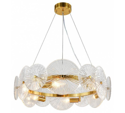 Подвесной светильник Indigo Miele 12021/6P Brass