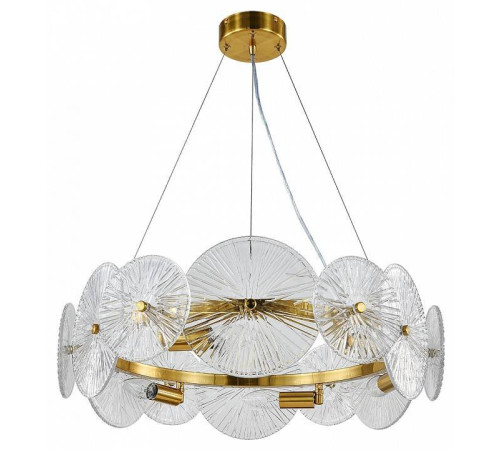 Подвесной светильник Indigo Miele 12021/6P Brass