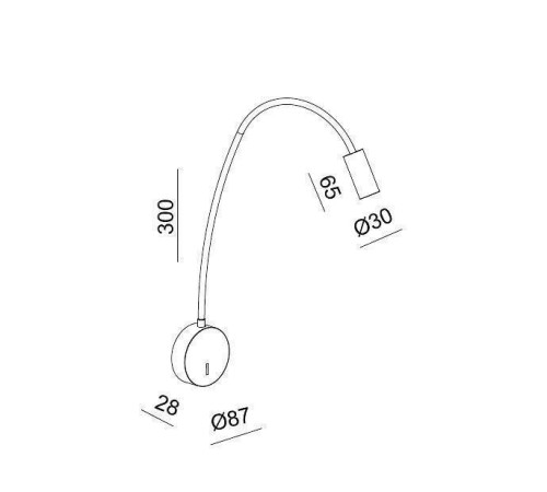 Бра Italline DE DE-316 gothic