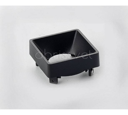 Накладной светильник Italline FASHION FX1 alu + FXR black FASHION FX1 alu + FASHION FXR black