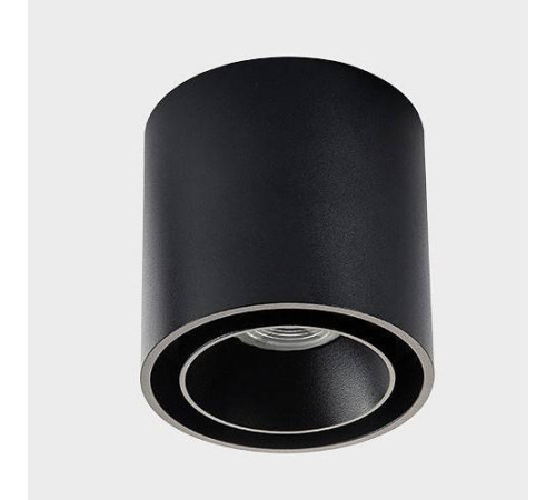 Накладной светильник Italline SKY черный + кольцо SKY R черное SKY black / SKY R black