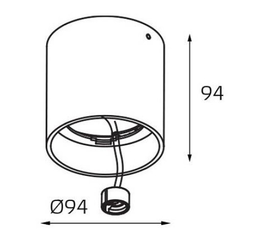 Накладной светильник Italline SKY SKY white