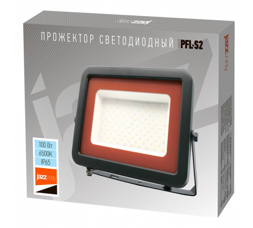 Настенно-потолочный прожектор Jazzway PFL-S2 100w 6500K IP65