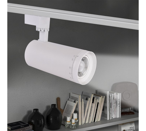 Светильник на штанге Jazzway PTR 0728 ZOOM 28w 3000K 15-60° WH IP40