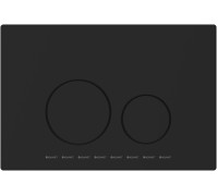 Кнопка смыва пневматическая Allen Brau Priority 4.0 сталь черный PVD 9.20007.31