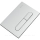 Кнопка смыва Allen Brau Project Color ABS 230x156 мм хром матовый 9.2PR01.MG