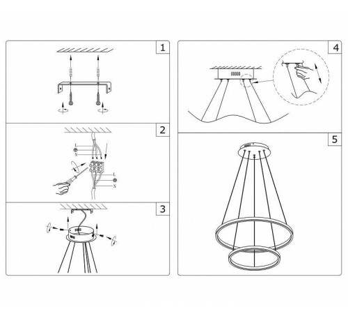Подвесной светильник Kink Light Тор 08219,19A(4000K)