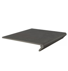 Ступень фронтальная KERAMA MARAZZI Хадду серый темный матовый 40.2x34x0.8 см KM4040G0041NGTF