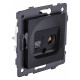 Розетка двойная RJ-11 и Ethernet RJ-45, без рамки Kollinger REA-013BM