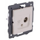 Розетка двойная RJ-11 и Ethernet RJ-45, без рамки Kollinger REA-013CM