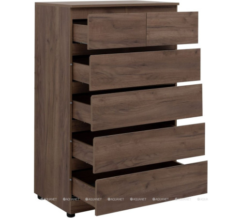 Комод Aquanet Сканди 800х480х1247 мм 6 ящиков дуб крафт 00302546