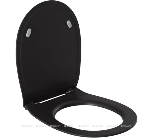 Сиденье для унитаза Allen Brau Fantasy Smartfix Soft-Close дюропласт антрацит 4.11005.AN