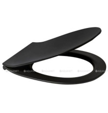 Сиденье для унитаза Allen Brau REALITY Smartfix Soft-Close дюропласт черный матовый 4.32007.31