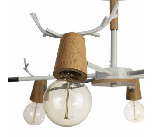 Люстра на штанге Loft it Sven 10024/6 Black