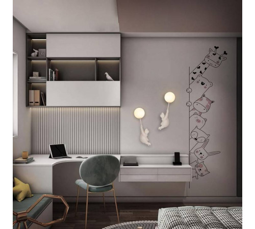Накладной светильник Loft it Teddy 10030W/B