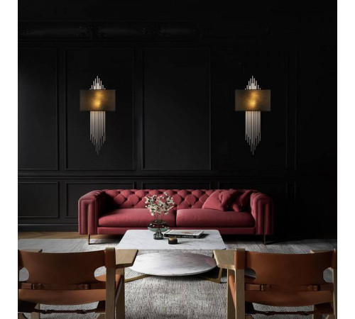 Накладной светильник Loft it Elegio 10107 Silver black