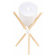 Настольная лампа декоративная Loft it Bobbin 10245T White