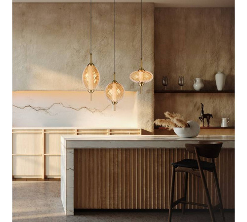 Подвесной светильник Loft it Helix 10421/B Amber