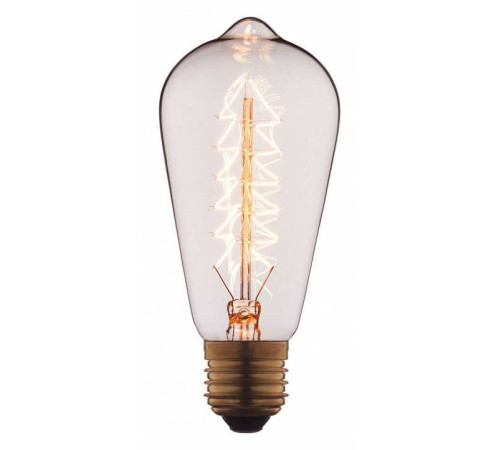 Лампа накаливания Loft it Edison Bulb E27 60Вт 2400-2800K 6460-SC-67735