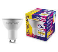 Лампа светодиодная Luminarte  GU10 10Вт 3000K LSTD-PAR16-10W3KGU10
