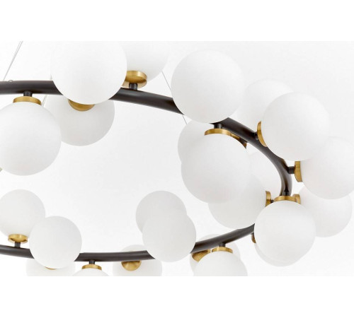 Подвесная люстра LUMINA DECO MARSIADA LDP 6033-40 BK+MD