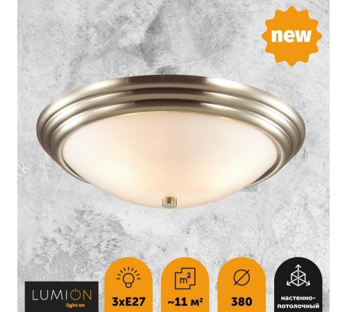 Светильник потолочный Lumion Kayla 3xE27 5262/3C