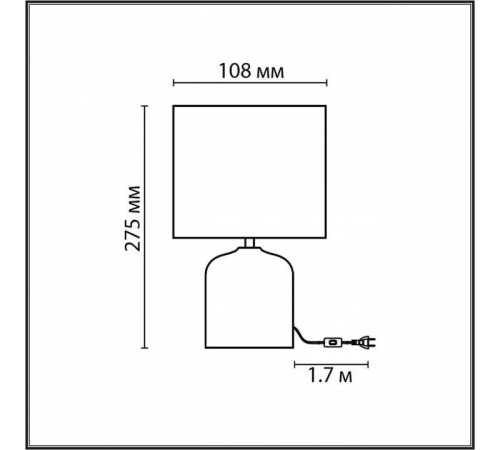 Настольная лампа декоративная Lumion Mramao 8148/1Т