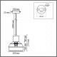 Подвесной светильник Lumion ECO 8367/1A