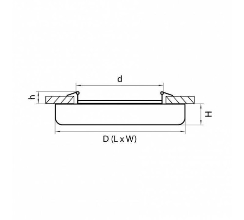 Встраиваемый светильник Lightstar Zocco 221362