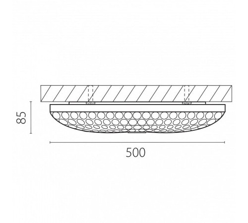 Накладной светильник Lightstar Arco III 225540