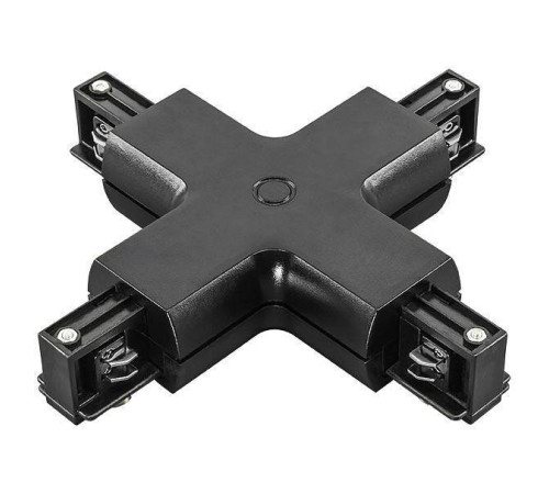 Соединитель с токопроводом X-образный для треков Lightstar Barra 504147