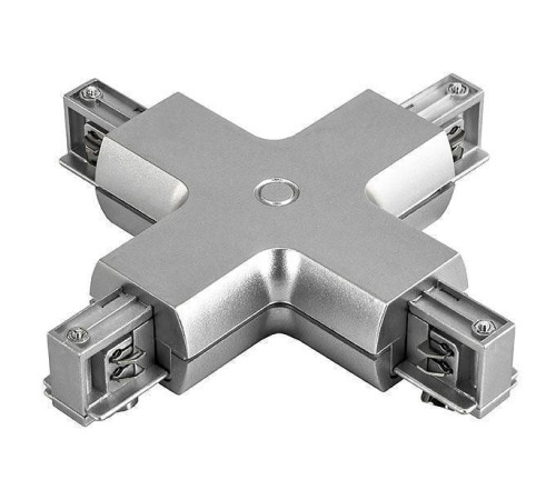 Соединитель с токопроводом X-образный для треков Lightstar Barra 504149