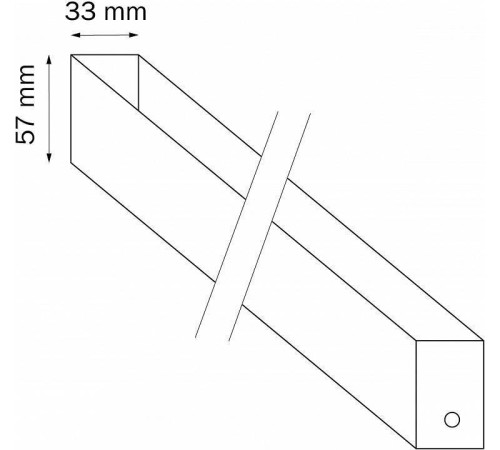 Трек накладной Lightstar Barra 505017