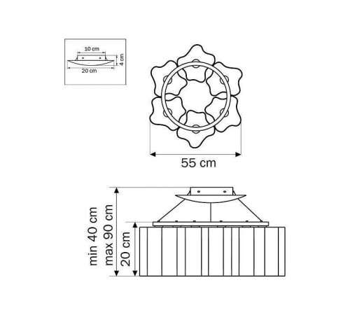Подвесная люстра Lightstar Nubi 802160