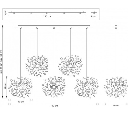 Подвесной светильник Lightstar Extra L5PL721132