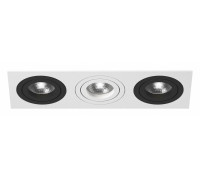 Встраиваемый светильник Lightstar Intero 16 double quadro i536070607