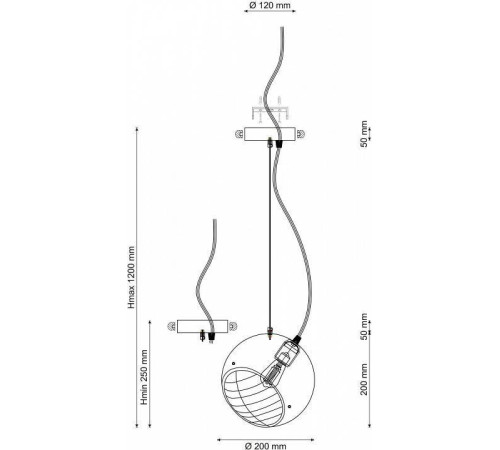 Подвесной светильник Lucia Tucci Narni 3 NARNI 1942.1 white