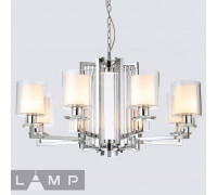 Подвесная люстра iLamp King RM6201-8 CR+CL