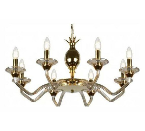 Подвесная люстра iLamp Flo YT2049-8 GD+COG