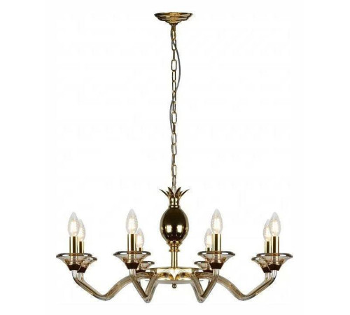 Подвесная люстра iLamp Flo YT2049-8 GD+COG