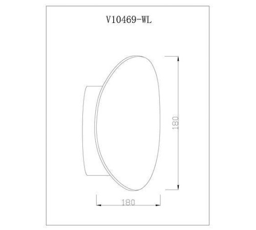 Накладной светильник Moderli Parma V10469-WL