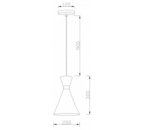 Подвесной светильник Moderli Pesaro V11555-1P