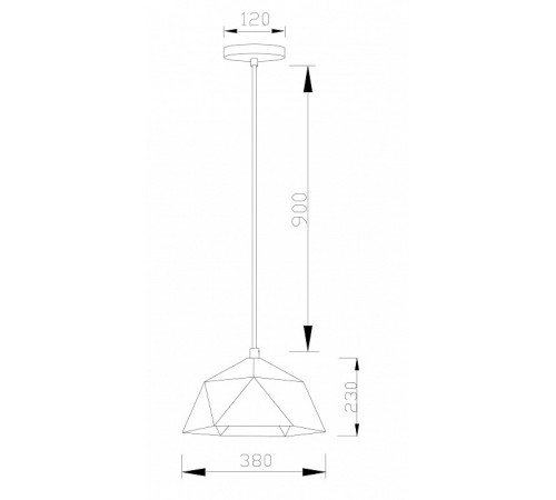 Подвесной светильник Moderli Genoa V11559-1P