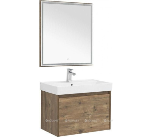 Набор мебели для ванной Aquanet Nova Lite 75 1+1 ящик дуб рустикальный 00254217