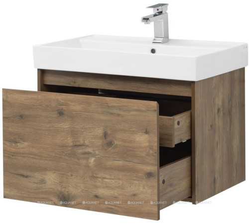 Набор мебели для ванной Aquanet Nova Lite 75 1+1 ящик дуб рустикальный 00254217