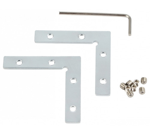 Соединитель угловой внутренний для треков накладных MyFar MT0100-CC